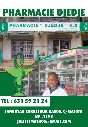 PHARMACIE DJEDJE A.D