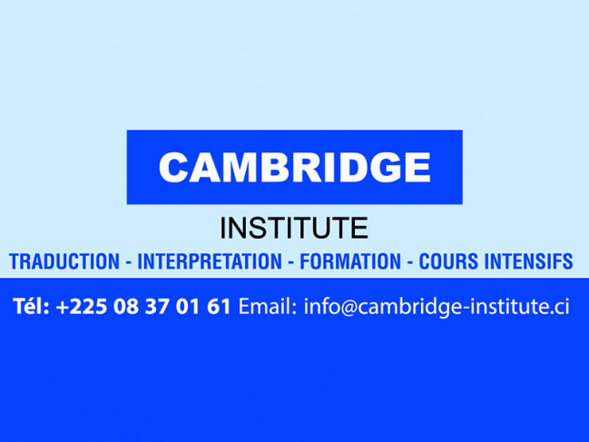 CAMBRIDGE INSTITUTE