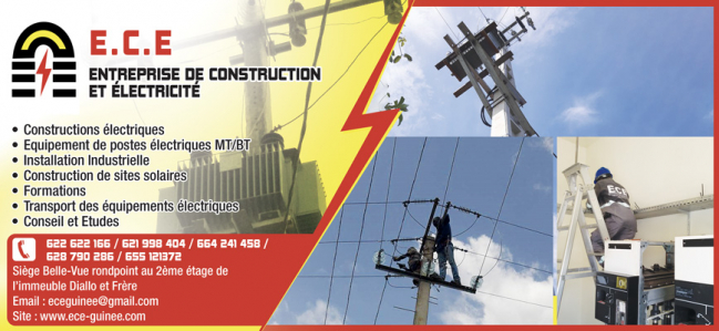 E.C.E (ENTREPRISE DE CONSTRUCTION ET ELECTRICITE)