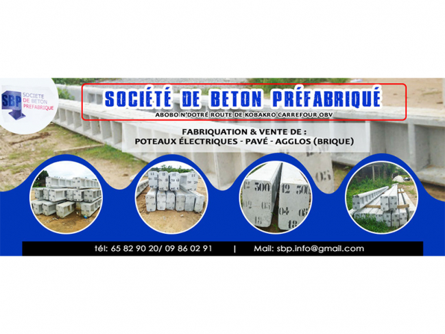 SBP (SOCIETE DE BETON PREFABRIQUE)