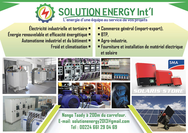 SOLUTION ENERGY INTERNATIONALE SARL