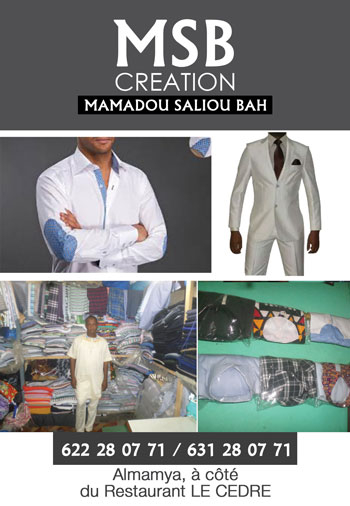 MSB CREATION (MAMADOU SALIOU BAH)