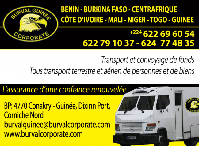 BURVAL CORPORATE GUINEE SA