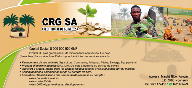 CRG SA (CREDIT RURAL DE GUINEE)