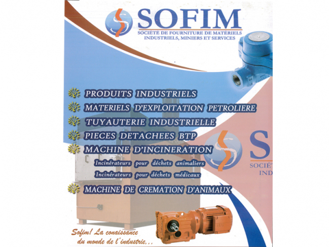 SOFIM (SOCIETE DE FOURNITURE DE MATERIELS INDUSTRIELS MINIERS ET SERVICES)
